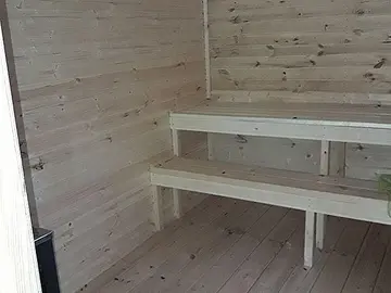 Каркасная баня 3.5х4 с террасой